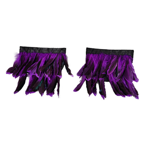 Halloween Carnival Costume Accessories Clothing Matching Stage performance costumes Feather cape
