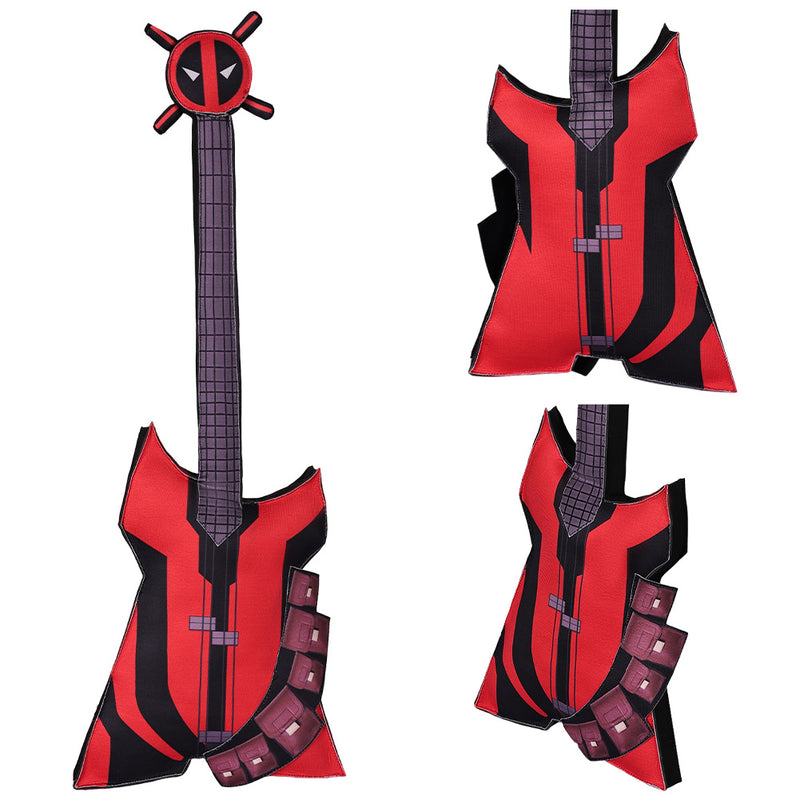 Halloween Carnival Costume Accessories Deadpool guitar cos