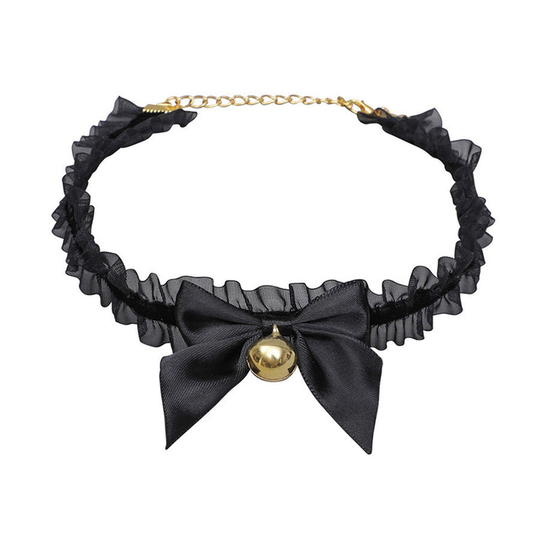 Halloween Carnival Costume Accessories Lolita neck bell accessory Neckband collar tie