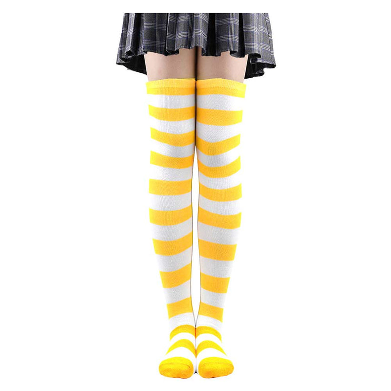 Halloween Carnival Costume Accessories stripes stockings