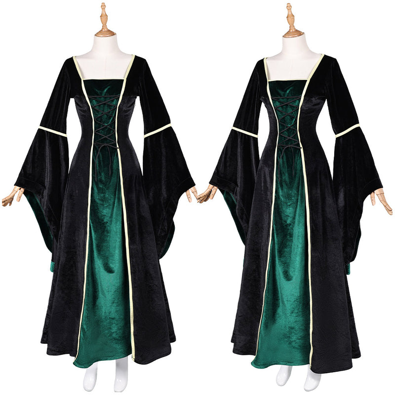 halloween costume Gothic formal dress Medieval Clothing Cosplay Costume Outfits Halloween Carnival Suit