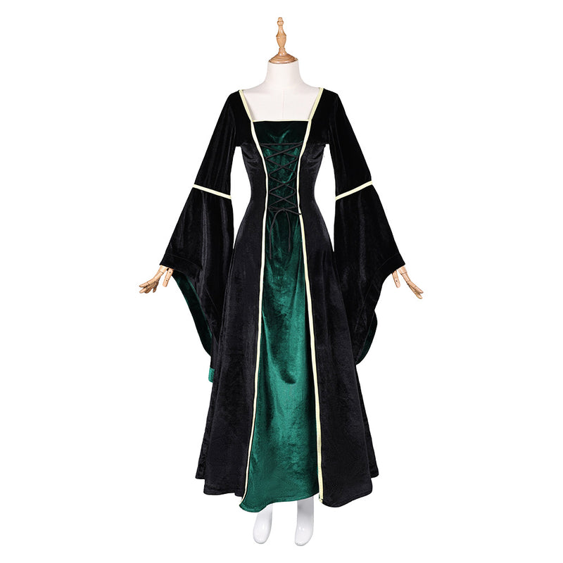 halloween costume Gothic formal dress Medieval Clothing Cosplay Costume Outfits Halloween Carnival Suit