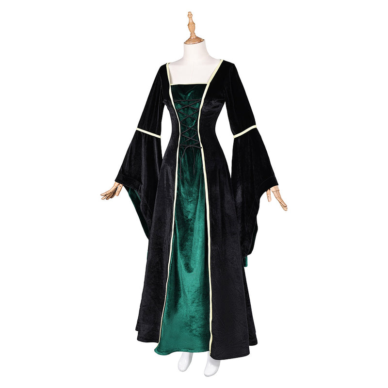 halloween costume Gothic formal dress Medieval Clothing Cosplay Costume Outfits Halloween Carnival Suit