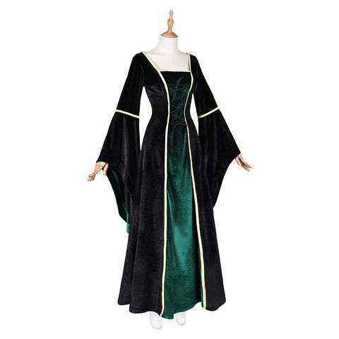 halloween costume Gothic formal dress Medieval Clothing Cosplay Costume Outfits Halloween Carnival Suit
