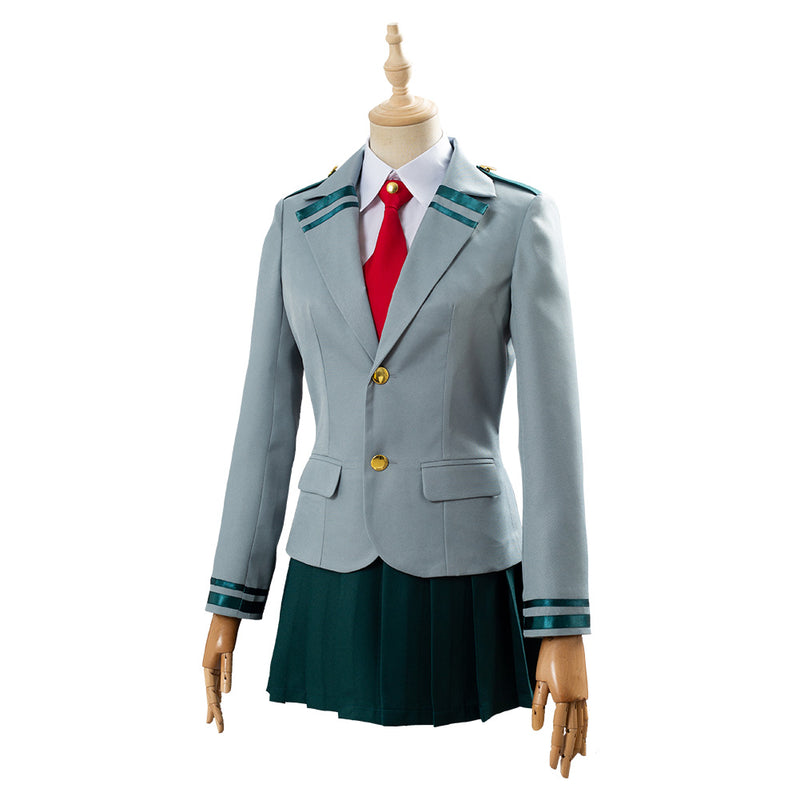 Halloween Girl Costume School Uniform Japanese Anime Costume for Carnival Parties Theme, Grey, M