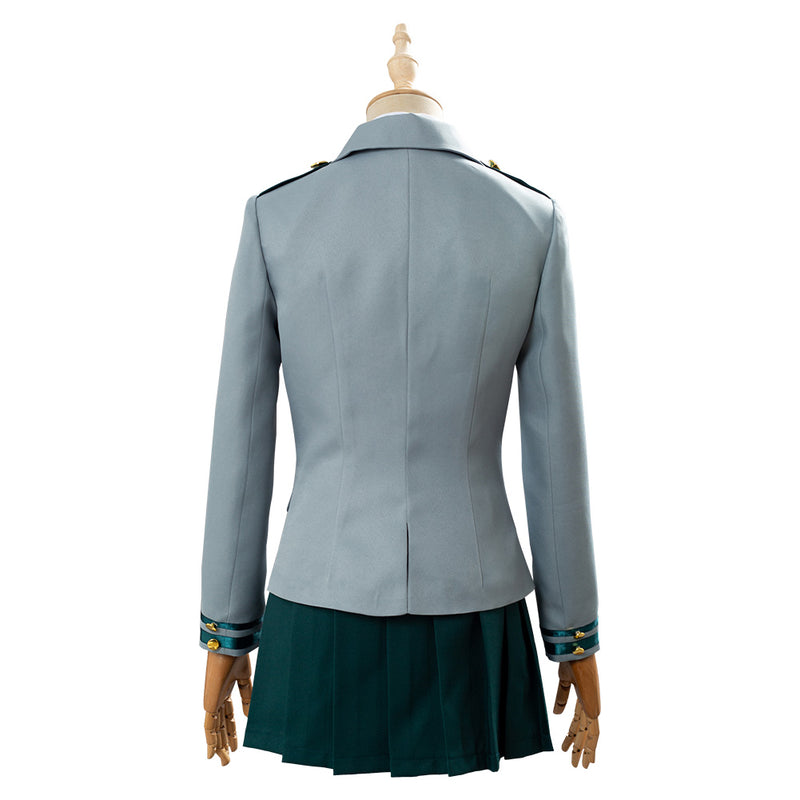 Halloween Girl Costume School Uniform Japanese Anime Costume for Carnival Parties Theme, Grey, M