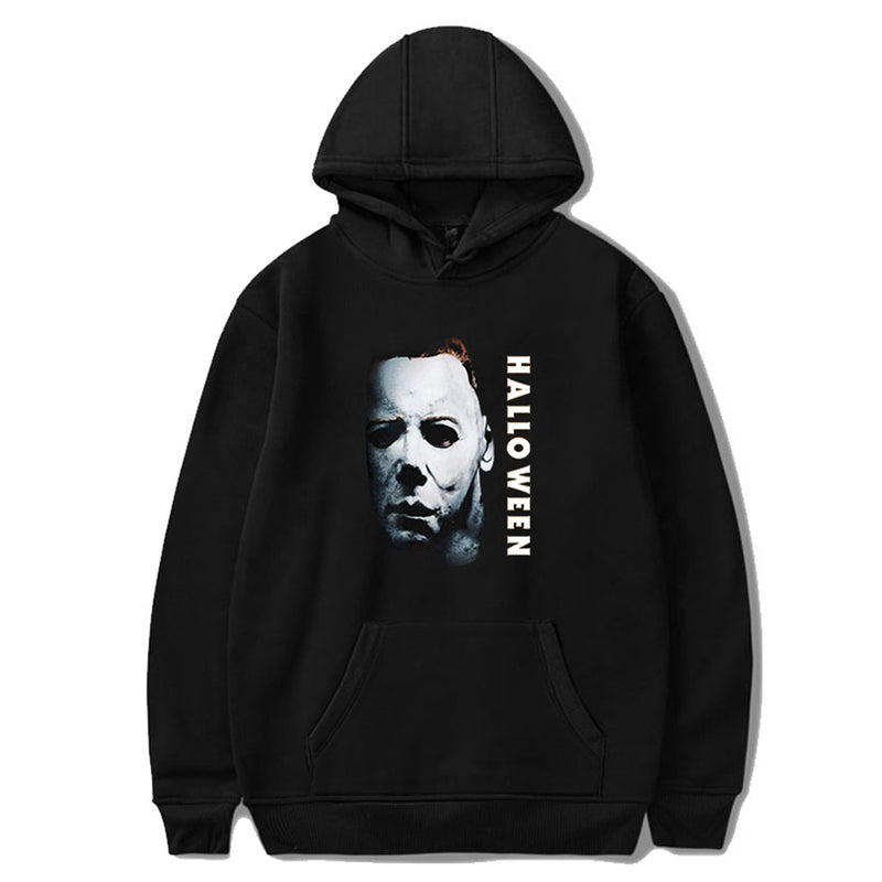 Halloween Michael Myers Cosplay Hoodie Sweatpants Set 3D Printed Hooded Sweatshirt Pullover Causal Pants Trousers