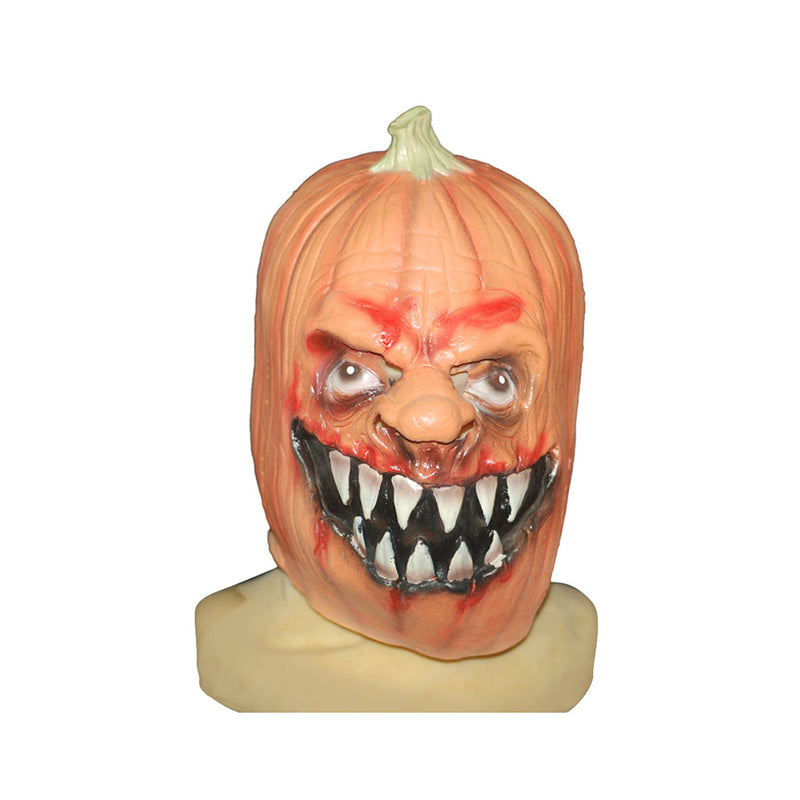 Halloween pumpkin Mask Cosplay Latex Masks Helmet Masquerade Halloween Party Costume Props