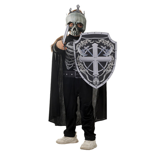 Halloween Skull Knight cosplay costume Outfits Halloween Carnival Suit