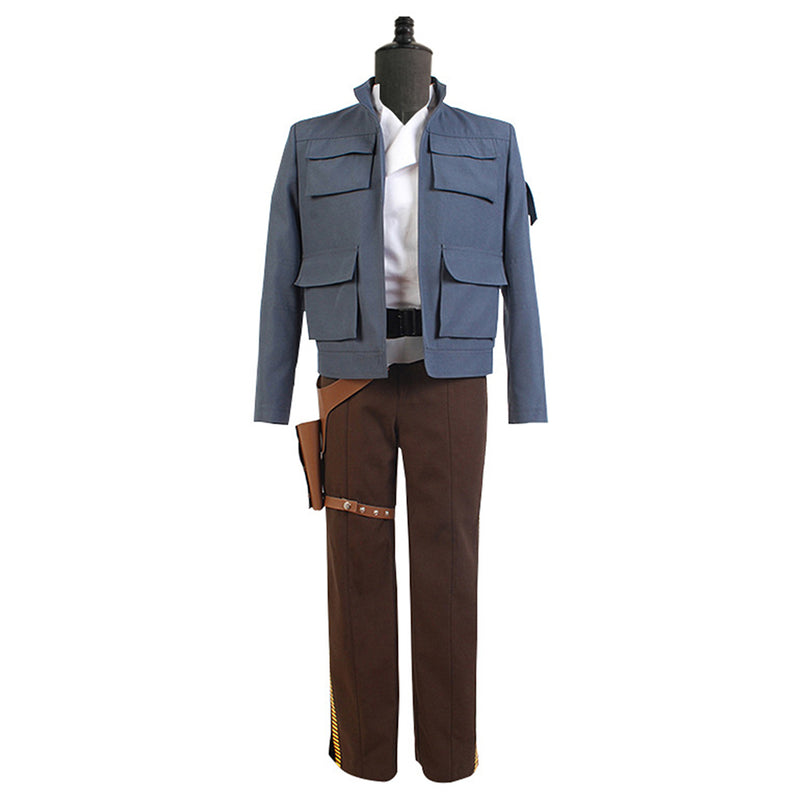 Han Solo Cosplay Costume Outfits Halloween Carnival Suit