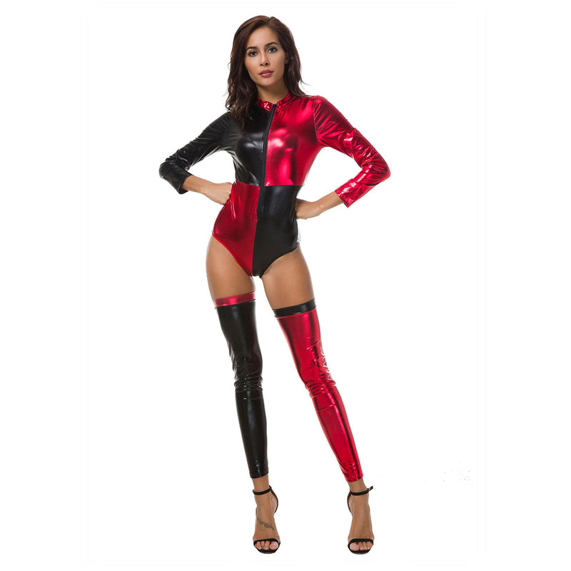 Harley Quinn cosplay cos Cosplay Costume Outfits Halloween Carnival Suit