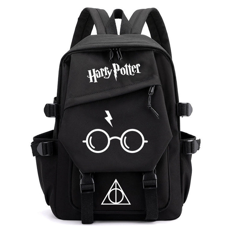 Harry Potter backpack Cosplay Backpack Anime 3D Print School Bag School Bag Rucksack for Men Women