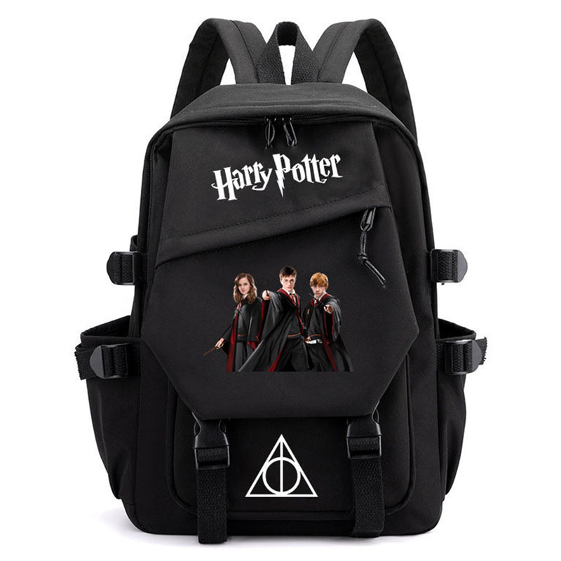 Harry Potter backpack Cosplay Backpack Anime 3D Print School Bag School Bag Rucksack for Men Women