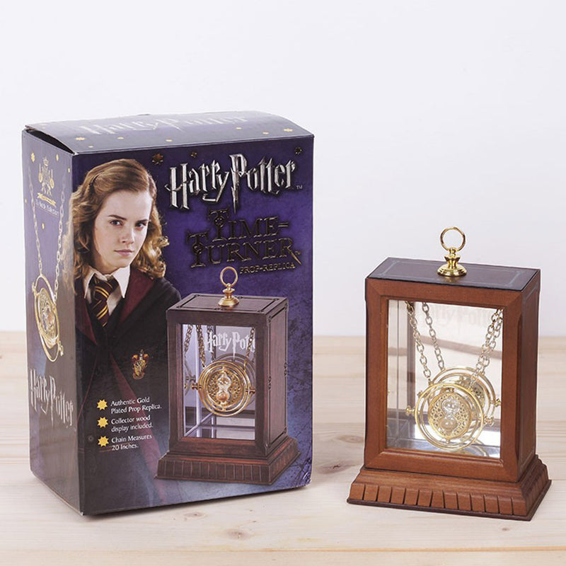 Harry Potter Time Necklace Timer Hourglass Cosplay Props Astronomical Time Converter Magic School Fans Gift