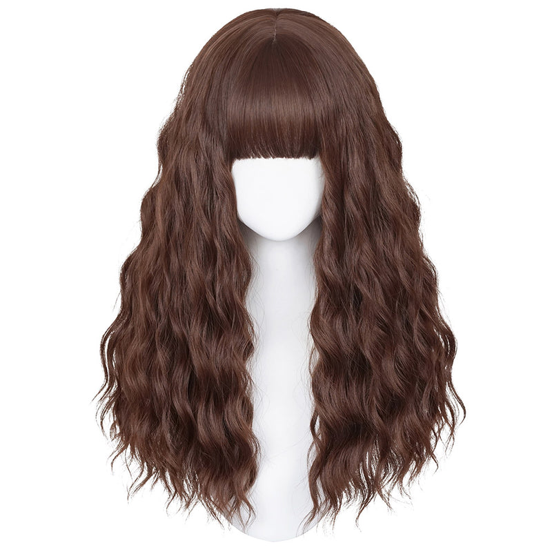 Harry Potter: Magic Awakened Hermione Granger Light Brown Cosplay Wig Heat Resistant Synthetic Hair Carnival Halloween Party Props