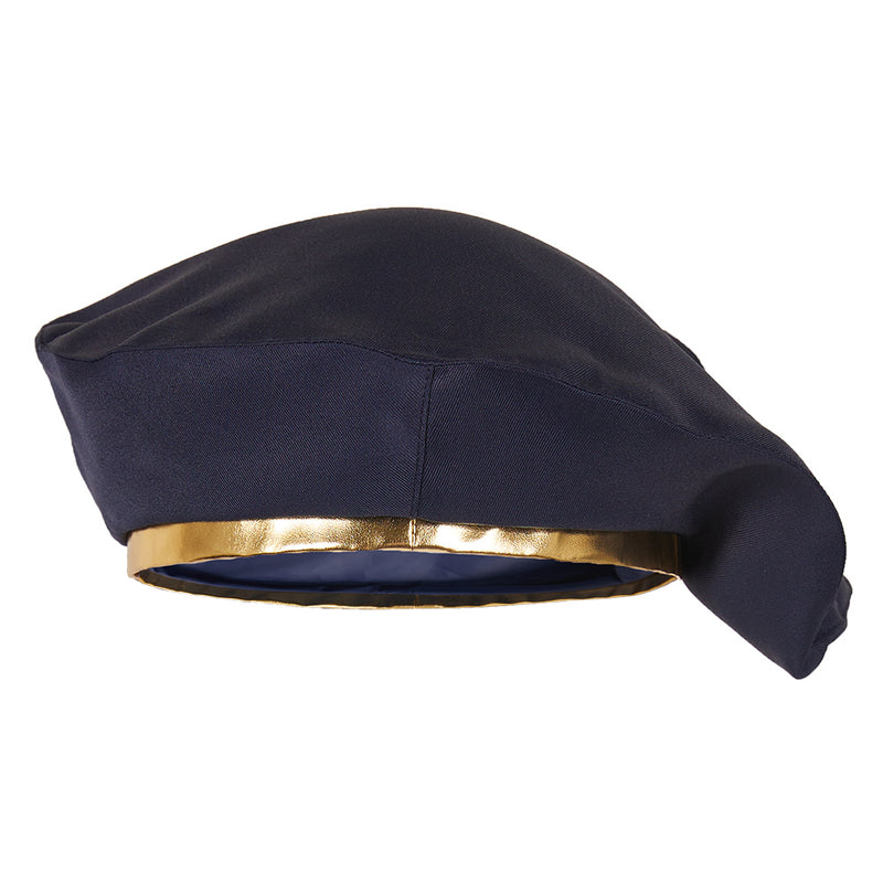 Hat Halloween Carnival Costume Accessories cosplay Blue Officer Hat cos LoL