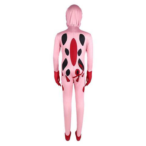 SeeCosplay Hazbin Hotel 2024 Fat Nuggets Pig Kids Jumpsuit With Headgear Cosplay Jumpsuit Costume Outfits Halloween Carnival Suit BoysKidsCostume Female