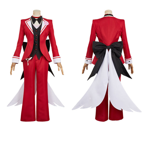 Hazbin Hotel Angel Dust Cosplay Costume For Adult Man Female Halloween Costume