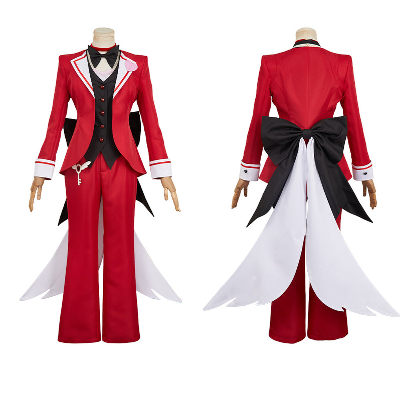 Hazbin Hotel Angel Dust Cosplay Costume For Adult Man Female Halloween Costume