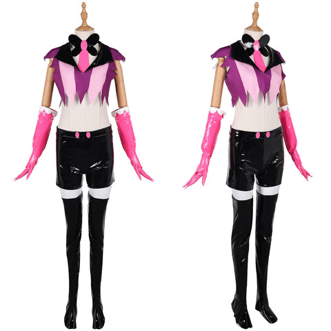 Hazbin Hotel Angel Dust Cosplay Costume For Adult Man Female Halloween Costume