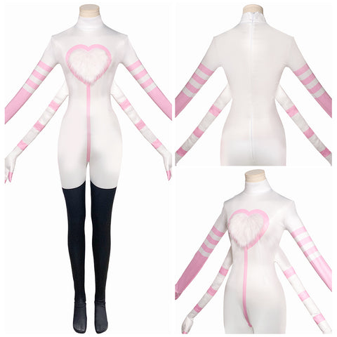 Hazbin Hotel Angel Dust Cosplay Costume For Adult Man Female Halloween Costume
