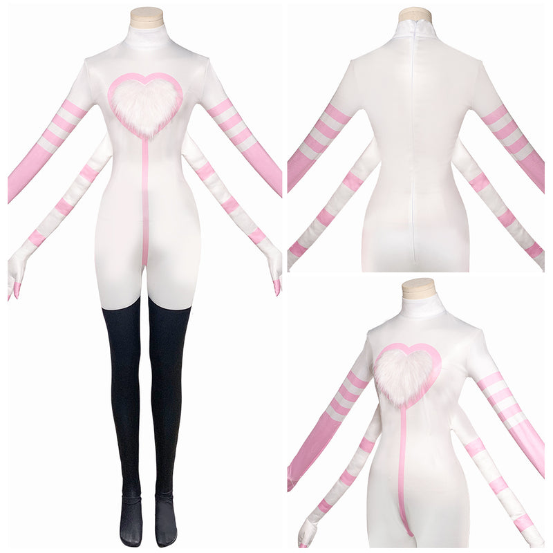 Hazbin Hotel Angel Dust Cosplay Costume For Adult Man Female Halloween Costume
