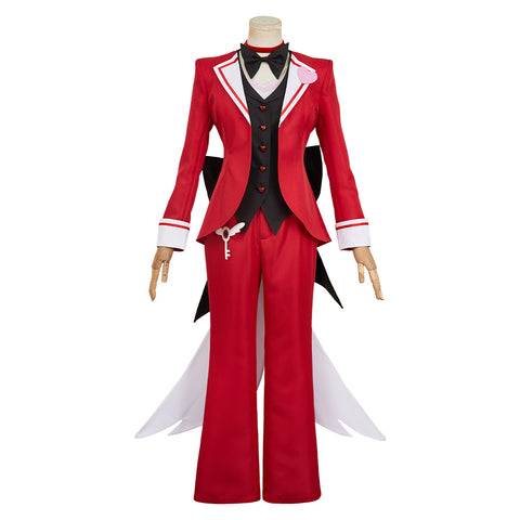 Hazbin Hotel Angel Dust Cosplay Costume For Adult Man Female Halloween Costume