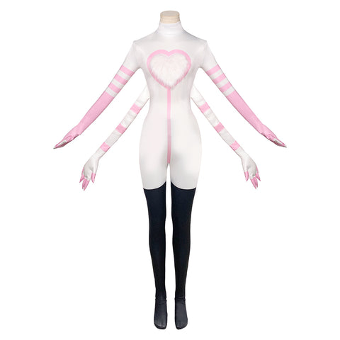 Hazbin Hotel Angel Dust Cosplay Costume For Adult Man Female Halloween Costume