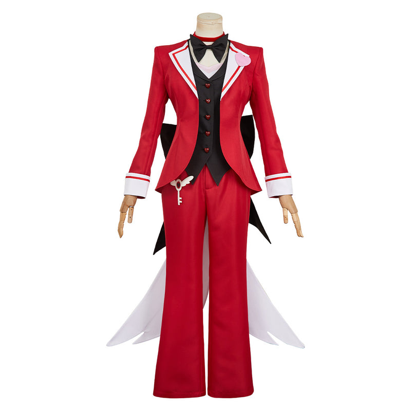 Hazbin Hotel Angel Dust Cosplay Costume For Adult Man Female Halloween Costume