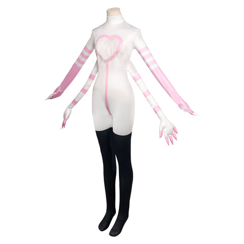Hazbin Hotel Angel Dust Cosplay Costume For Adult Man Female Halloween Costume