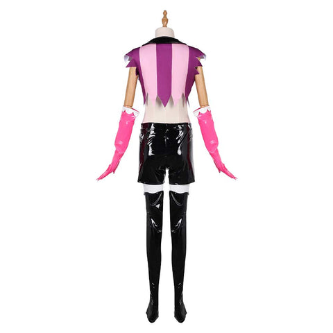 Hazbin Hotel Angel Dust Cosplay Costume For Adult Man Female Halloween Costume