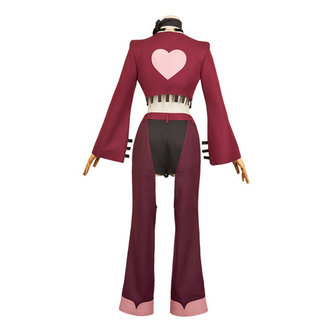 Hazbin Hotel Angel Dust Cosplay Costume For Adult Man Female Halloween Costume