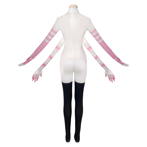 Hazbin Hotel Angel Dust Cosplay Costume For Adult Man Female Halloween Costume