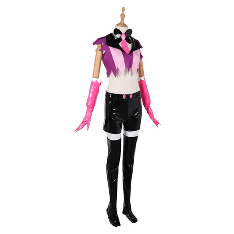 Hazbin Hotel Angel Dust Cosplay Costume For Adult Man Female Halloween Costume