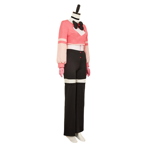 Hazbin Hotel Angel Dust Cosplay Costume For Adult Man Female Halloween Costume