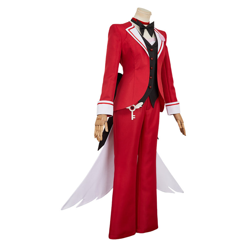 Hazbin Hotel Angel Dust Cosplay Costume For Adult Man Female Halloween Costume