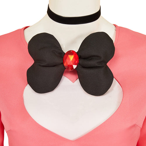 Hazbin Hotel Angel Dust Cosplay Costume For Adult Man Female Halloween Costume