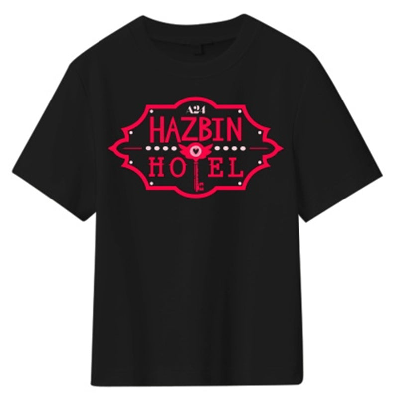 Hazbin Hotel Cosplay T-shirt Summer Men Women Short Sleeve Shirt Hazbin Hotel Cosplay T-shirt Summer Men Women Short Sleeve Shirt