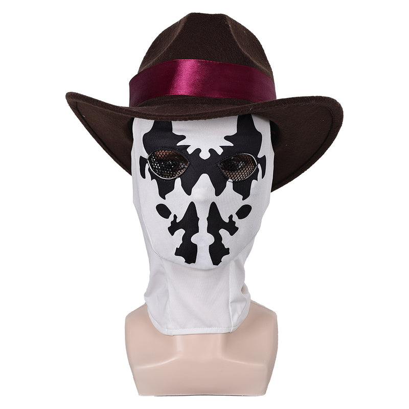 Head cover cos Watchmen Chapters Halloween Carnival Costume Accessories Rorschach