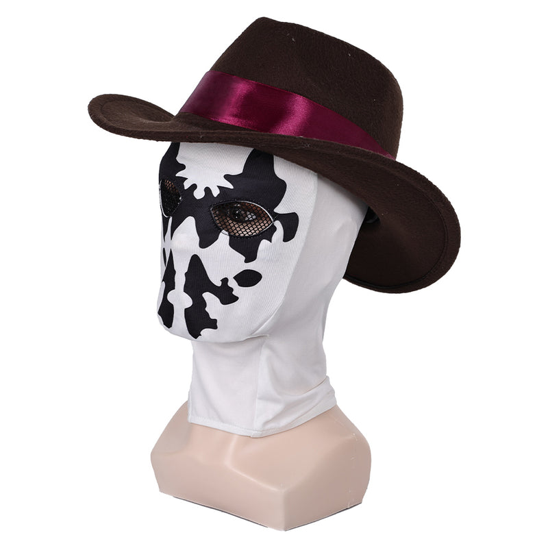 Head cover cos Watchmen Chapters Halloween Carnival Costume Accessories Rorschach