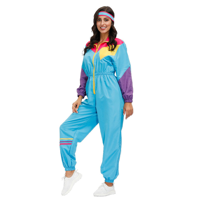 Hippie Costumes  Women Carnival Halloween Party Vintage Retro 1970s Disco Clothing Suit Rock Hippies Cosplay Outfits