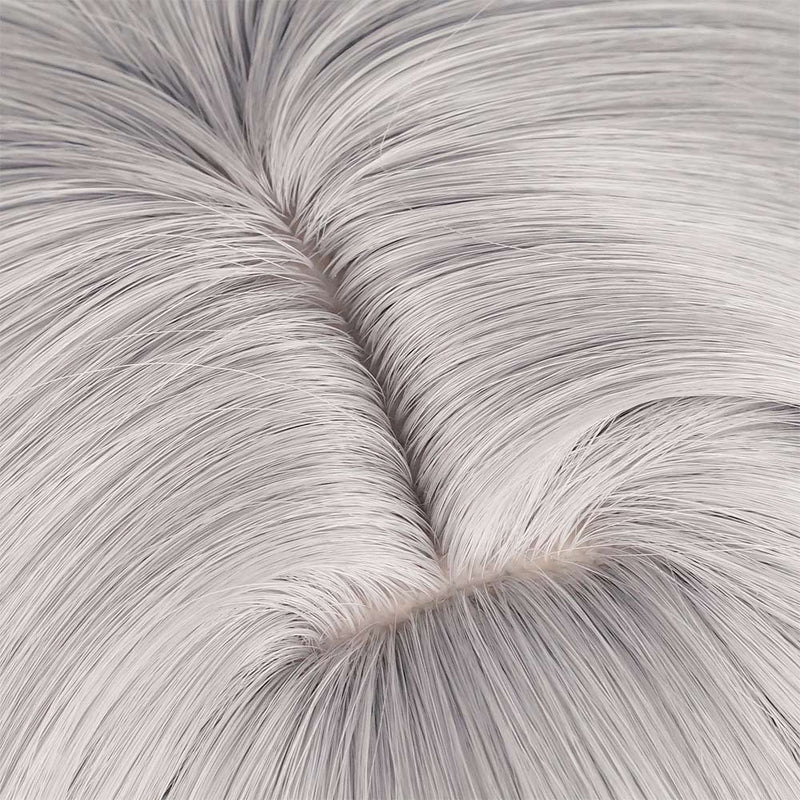 Honkai Silver Wolf Cosplay Wig Heat Resistant Synthetic Hair Carnival Halloween Party Props
