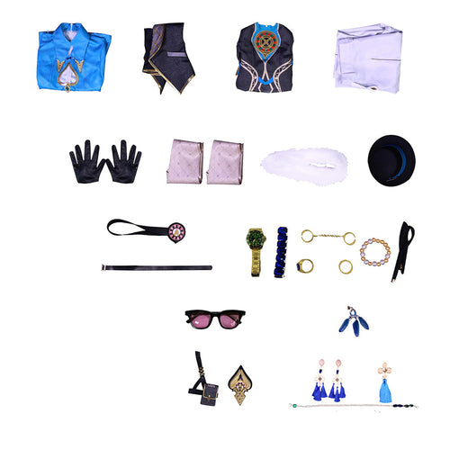 Honkai: Star Rail Aventurine Cosplay Costume Outfits Halloween Carnival Suit