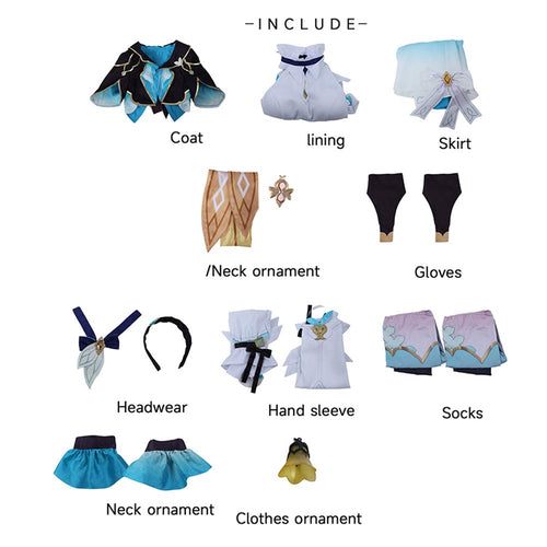 Honkai: Star Rail Firefly Cosplay Costume Outfits Halloween Carnival Suit