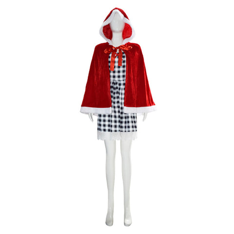 How the Grinch Stole Christmas Cindy Cosplay Costume Outfits Halloween Carnival Suit