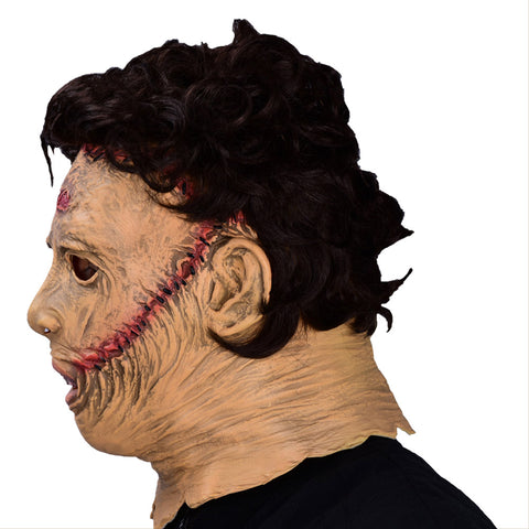 In stock Texas chainsaw massacre mask cosplay costumes latex accessories high quality terror terror mask Halloween carnival party