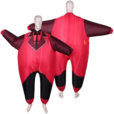 Inflatable suits Hazbin Hotel Alastor Adult Men Women Blowup Fancy Party Dress Halloween Carnival Party Suit Inflatable Costume