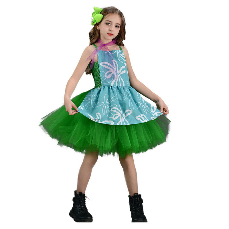 Inside Out Disgust Cosplay Costume Outfits Halloween Carnival Suit