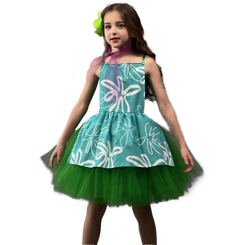 Inside Out Disgust Cosplay Costume Outfits Halloween Carnival Suit