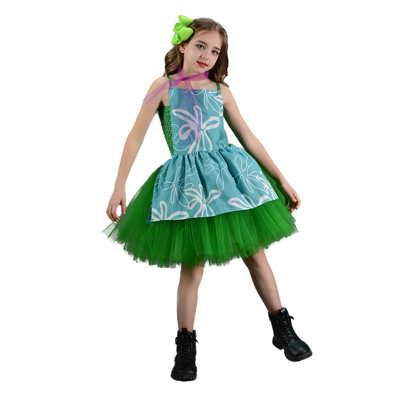 Inside Out Disgust Cosplay Costume Outfits Halloween Carnival Suit